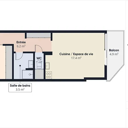 Superbe Pour 2 Vue Apartment